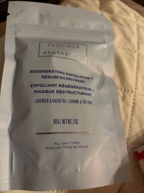 Province Apothecary regenerating exfoliator resurfacing Mask ( New)